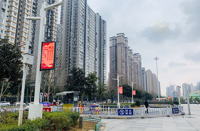 LED燈桿屏 LED燈桿屏