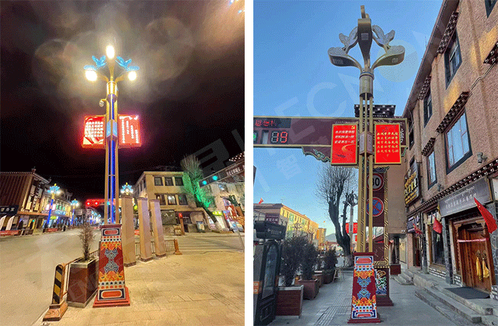 LED燈桿屏 LED燈桿屏